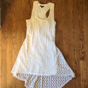 White lacey mini dress (As U Wish)